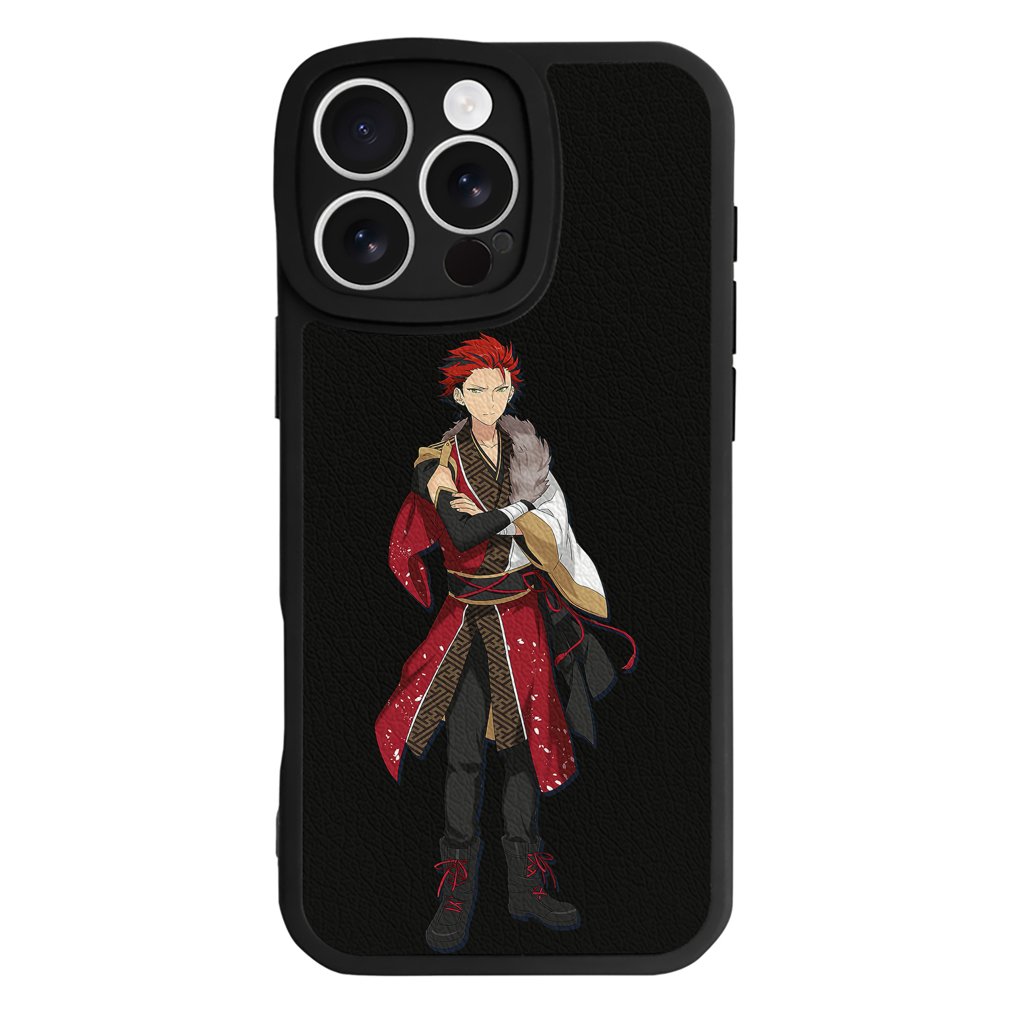 （画像用） あんさんぶるスターズ! Ensemble Stars 【iPhone 16シリーズ対応】シリコンスマホケース（レザー調） 材質：シリコン